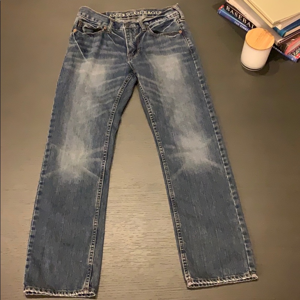 American Eagle slim straight jeans 28x30